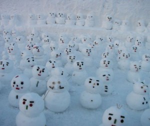 雪だるま