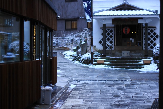 石段街近く